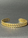 Luxe Gold Chain Cuff Bracelet