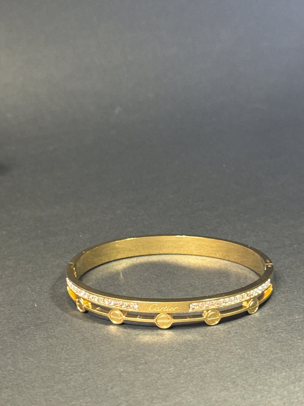 SIGNATURE SCREW BANGLE