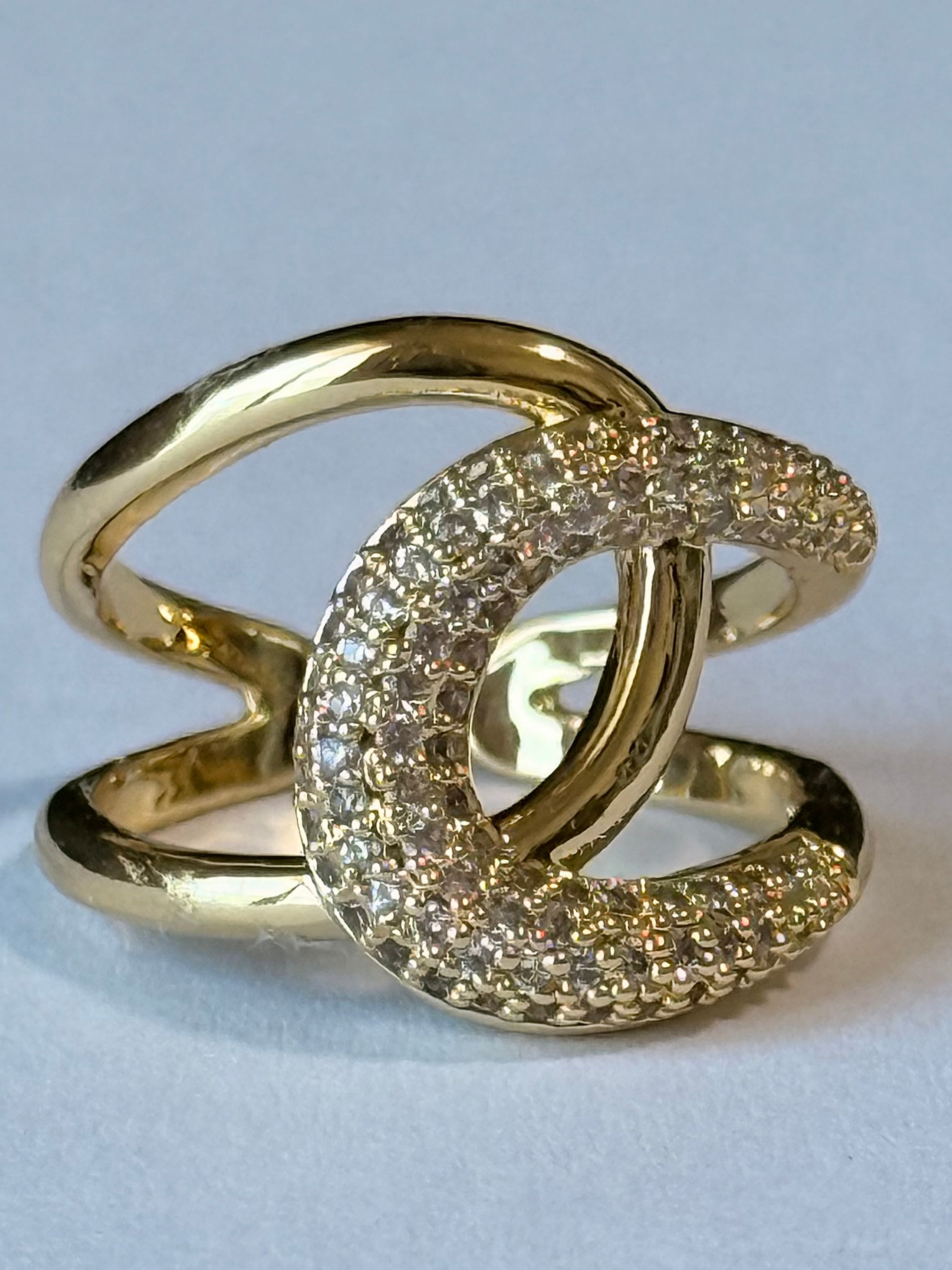 Luna Sparkle Statement Ring