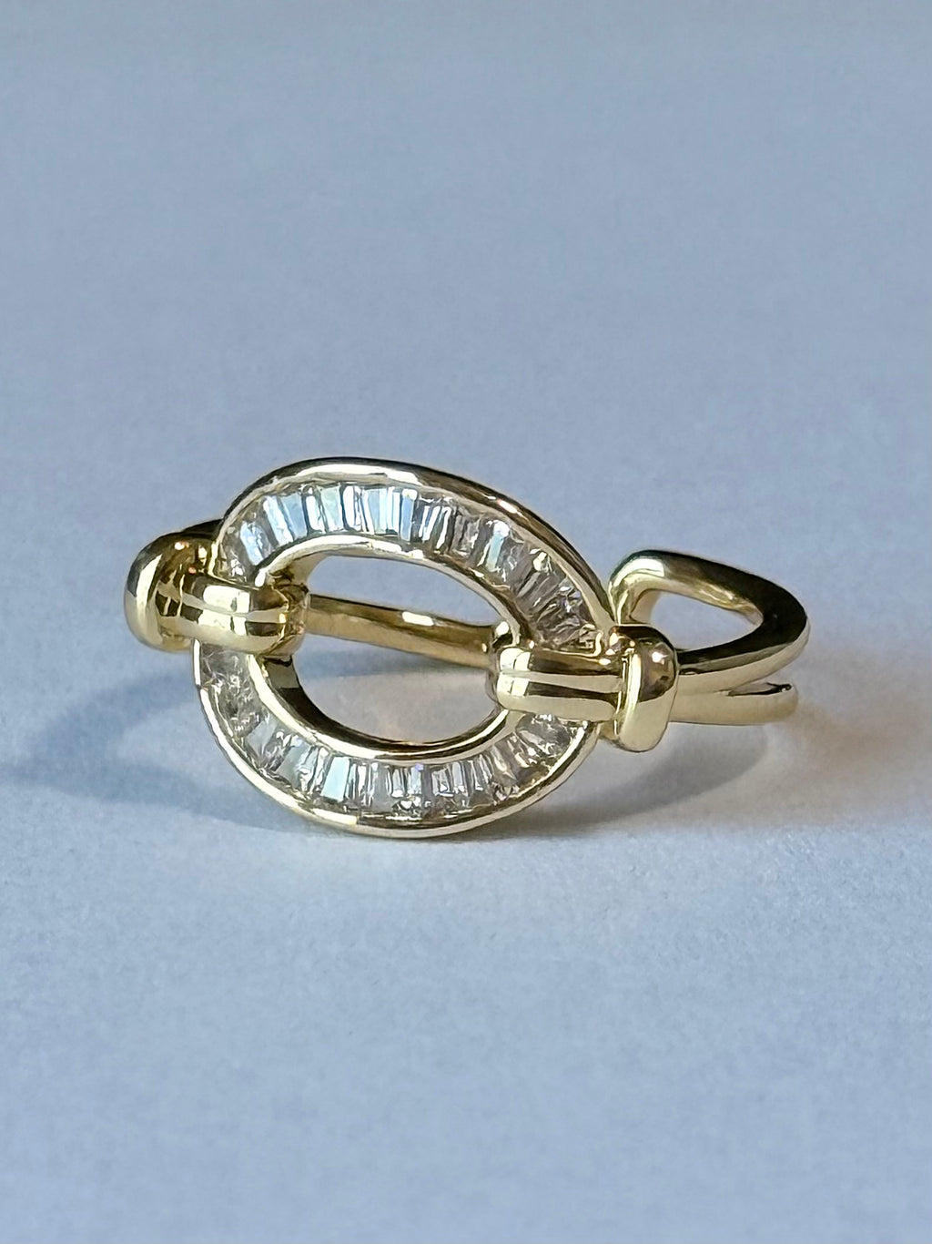 Halo Crystal Luxe Ring