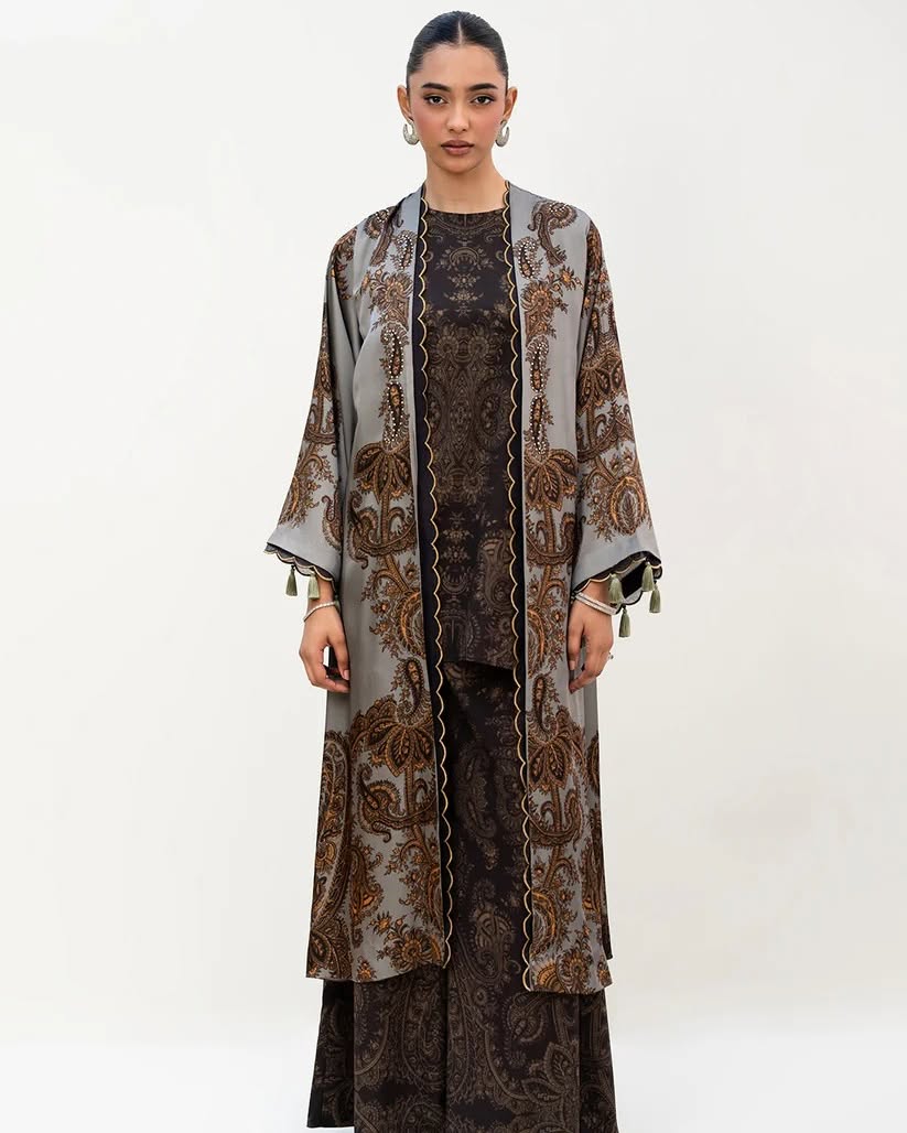 3 Peices Shrug with Co-ords