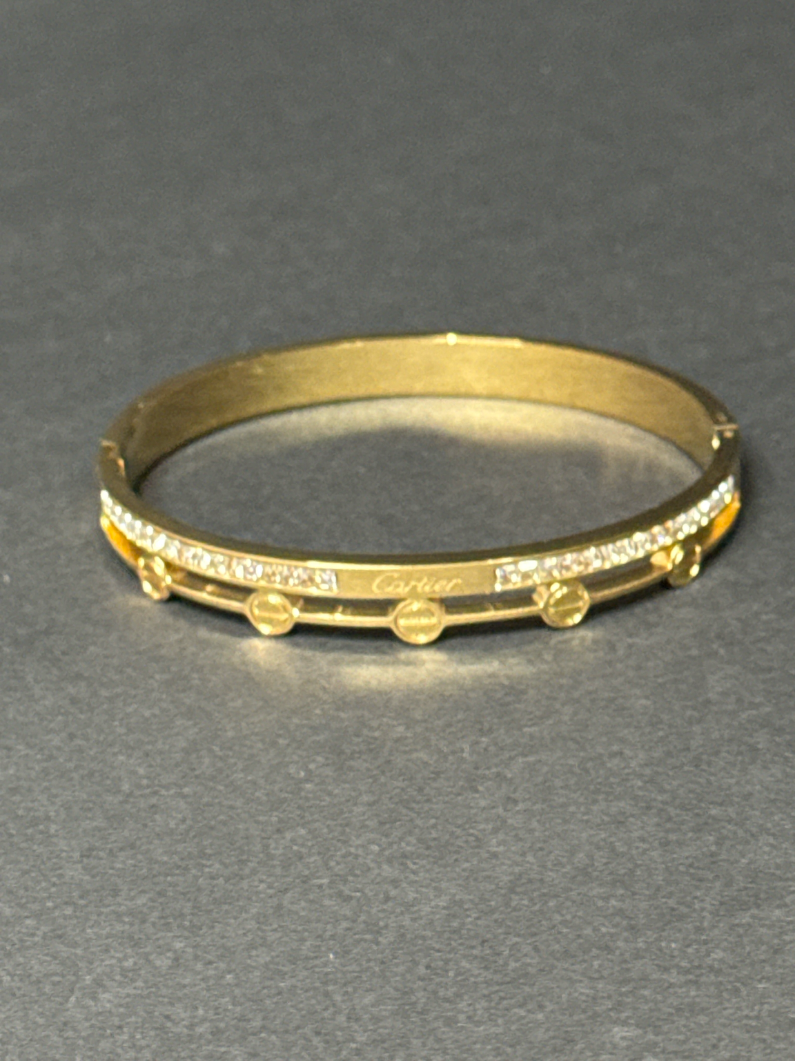 SIGNATURE SCREW BANGLE