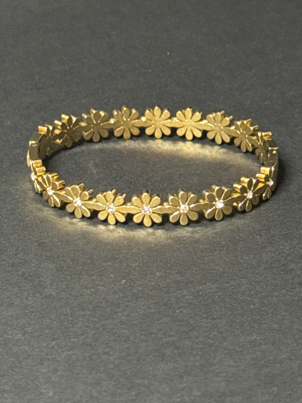 Daisy Radiance Gold-Plated Bracelet