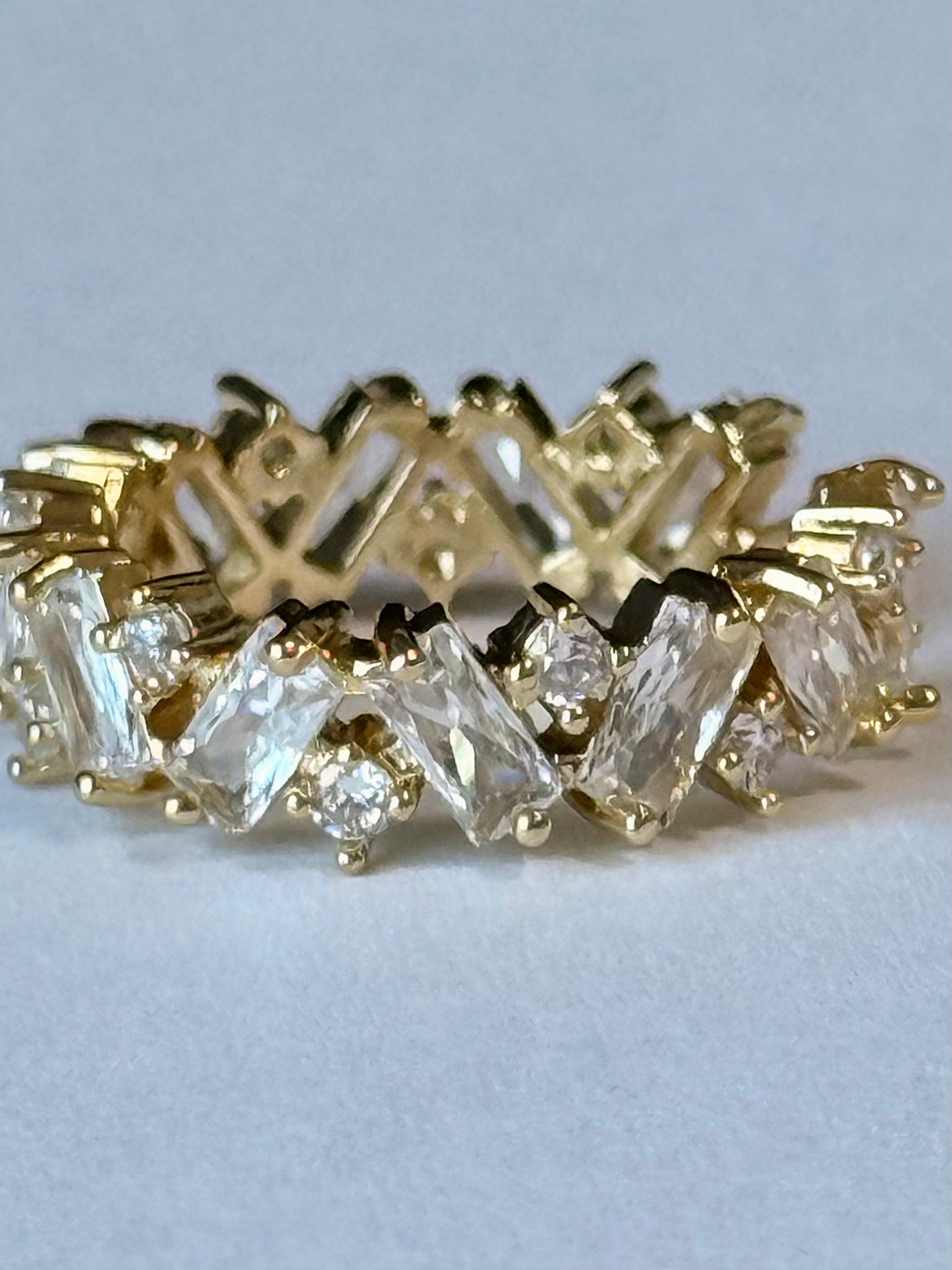 Crystal Prism Ring