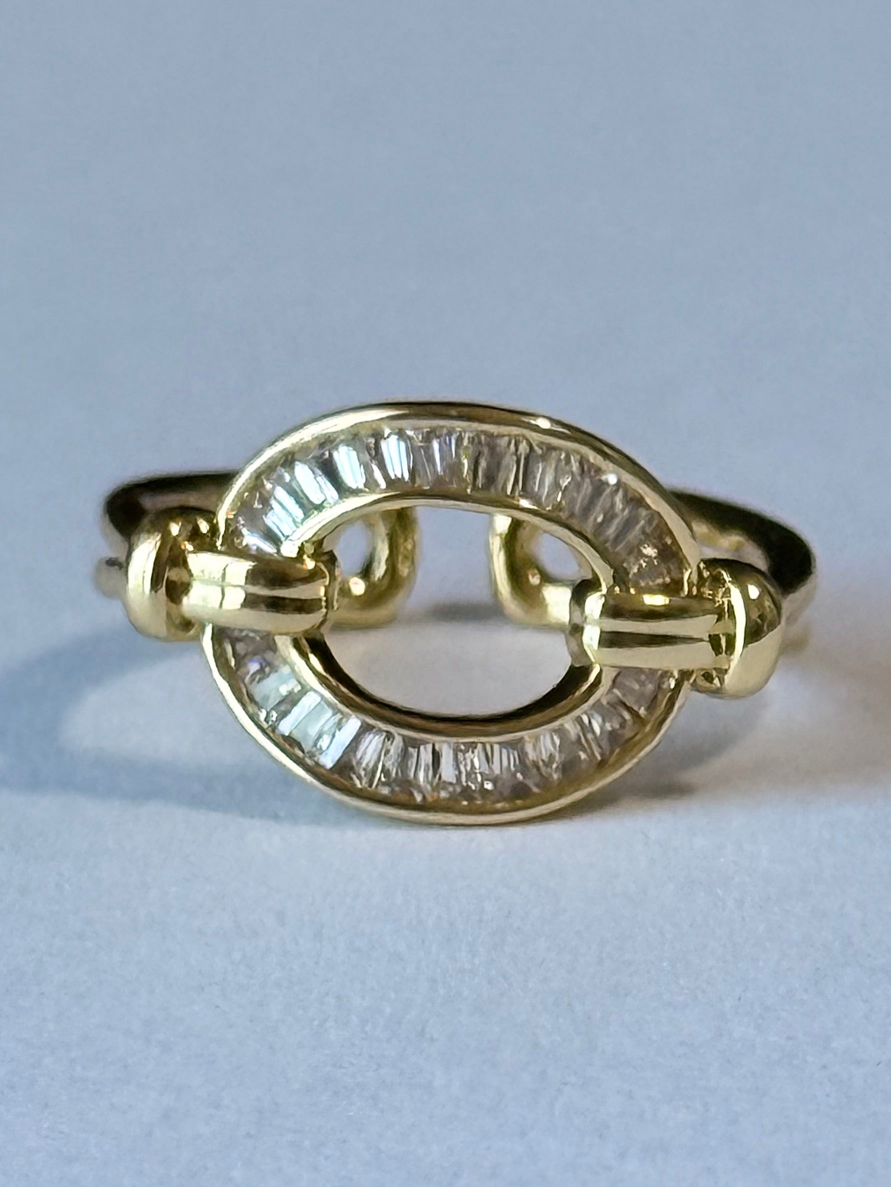 Halo Crystal Luxe Ring