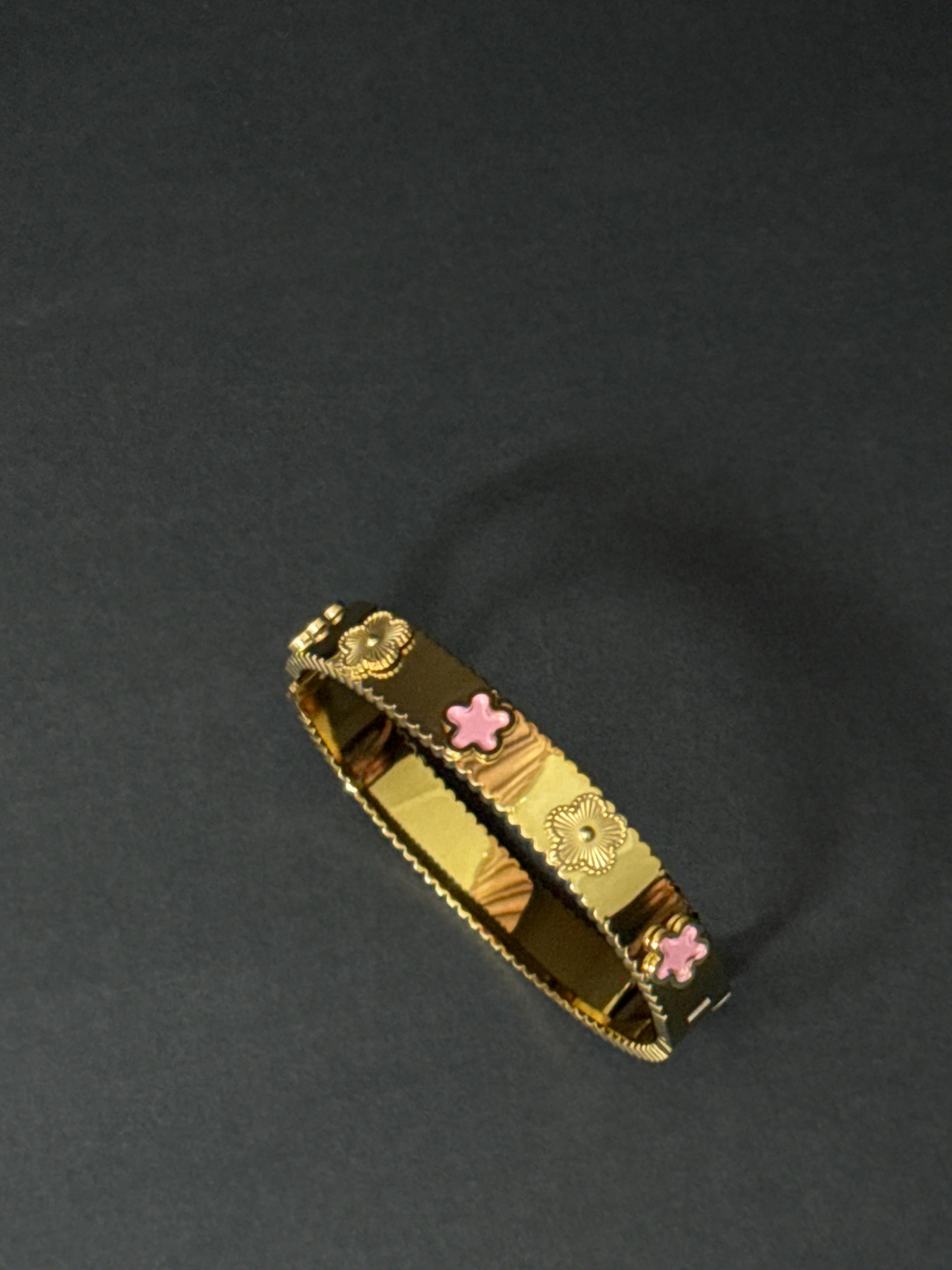 Blush Bloom Gold Bracelet