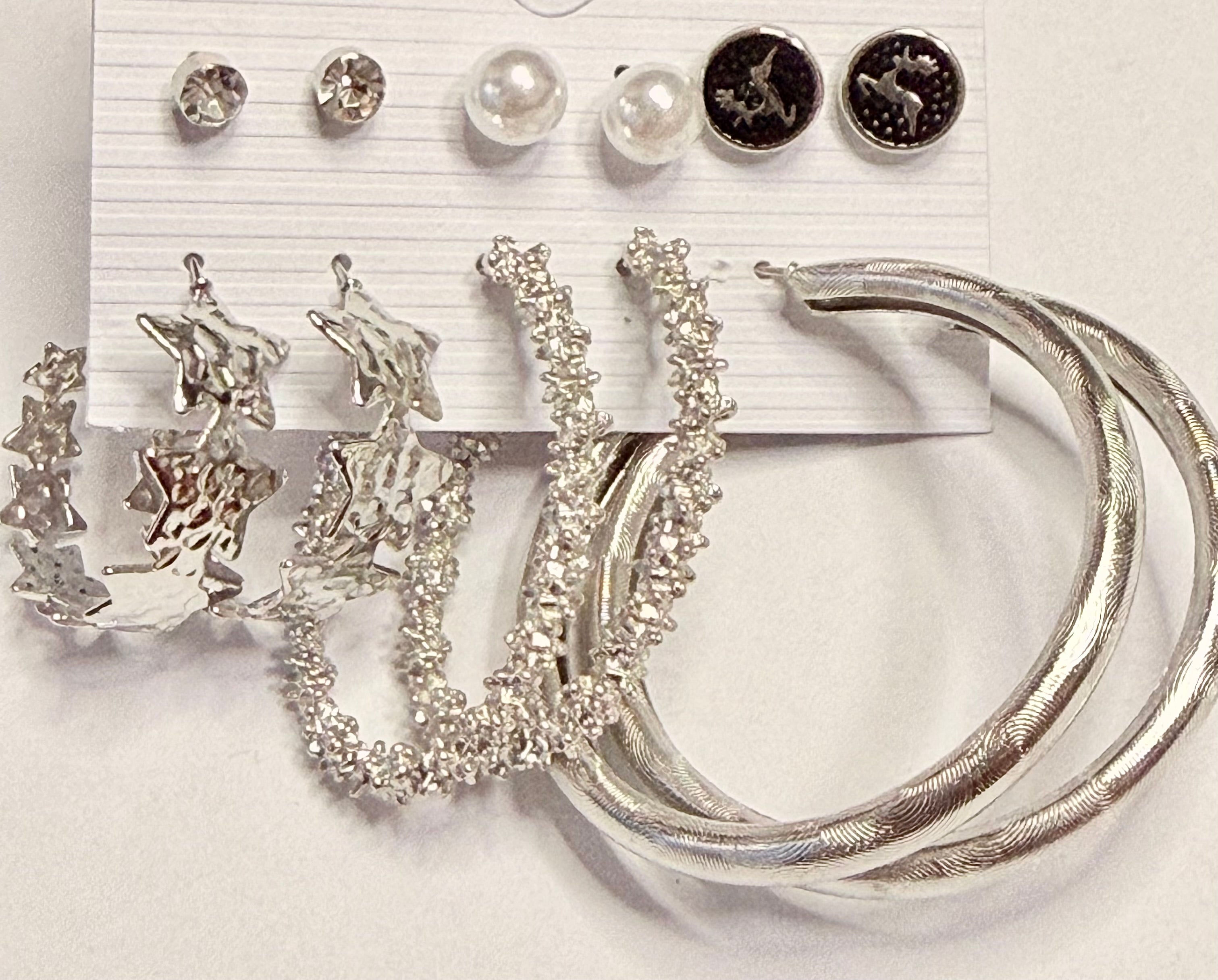 Silver Essentials Hoop Set (6-Pair Bundle)