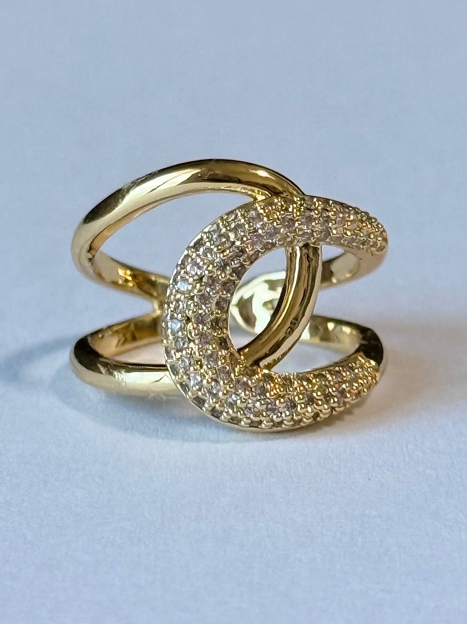 Luna Sparkle Statement Ring