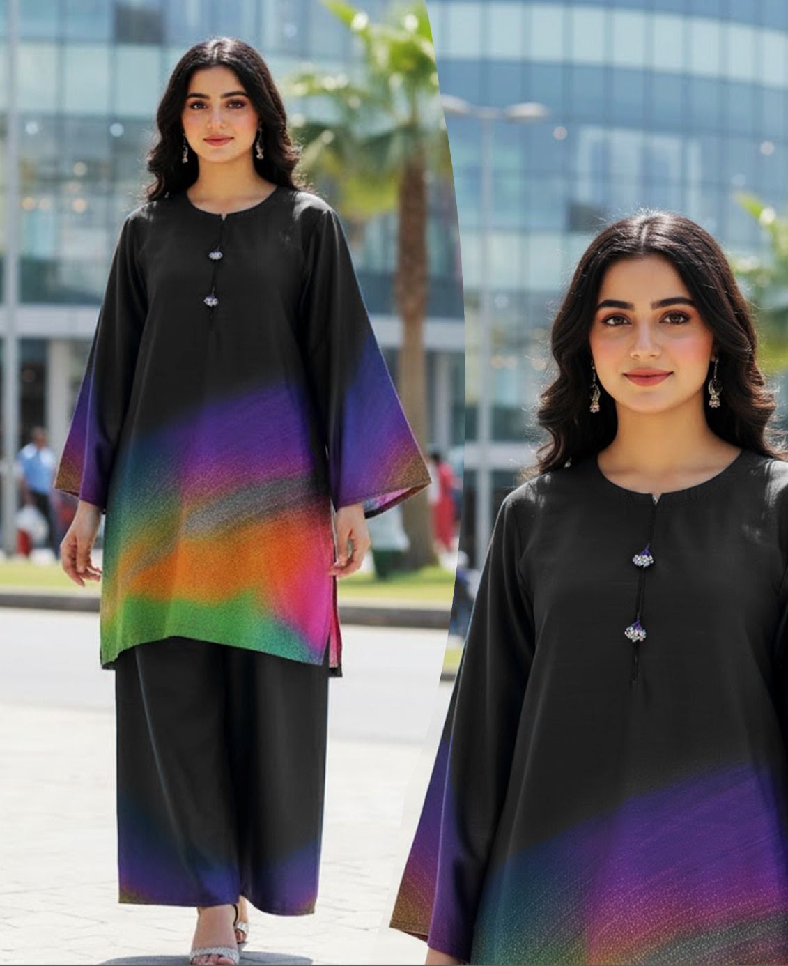 Fusion Premium Co-Ords Set – Crystal Khaddar