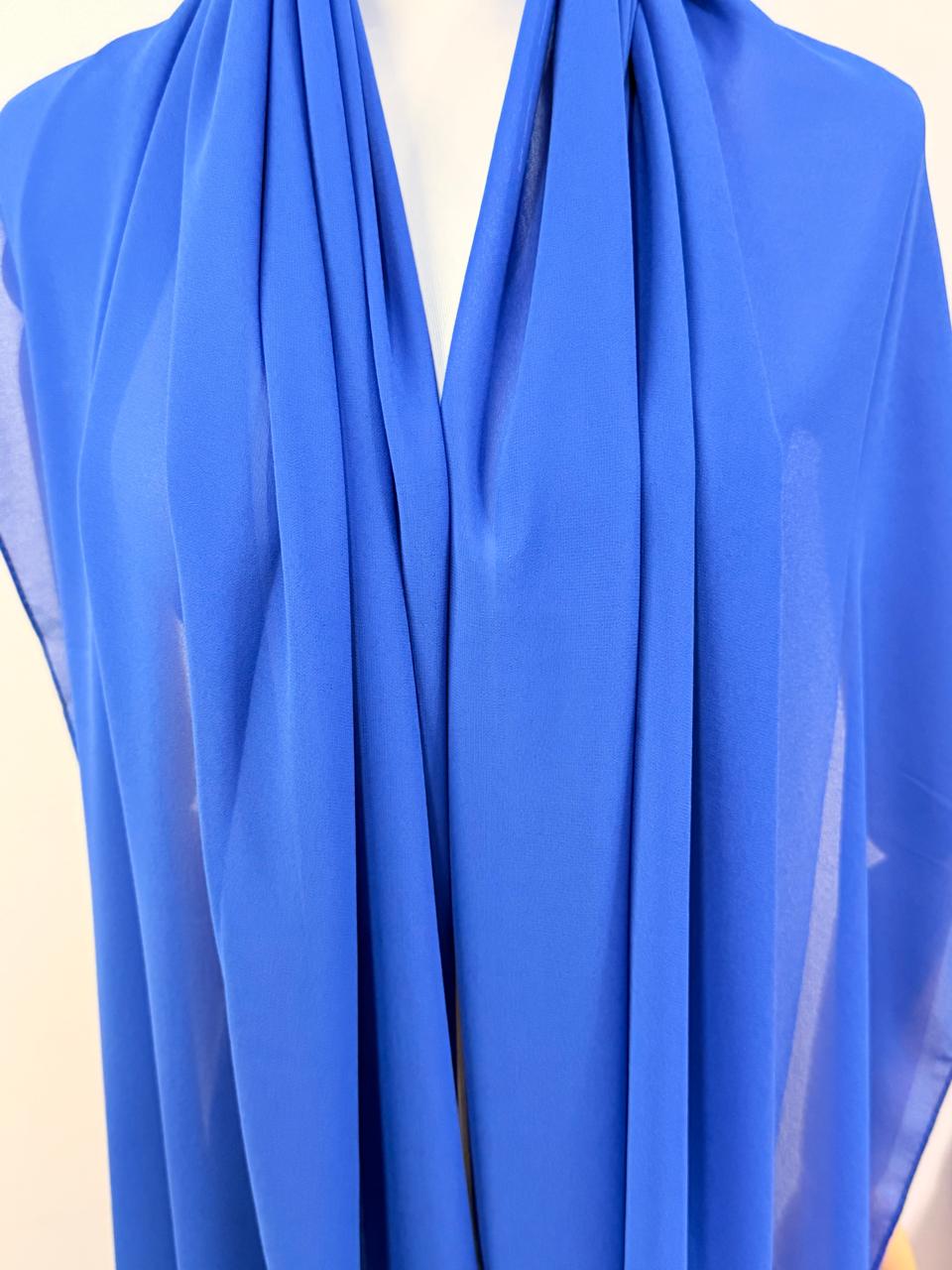 Azure Flow Drape