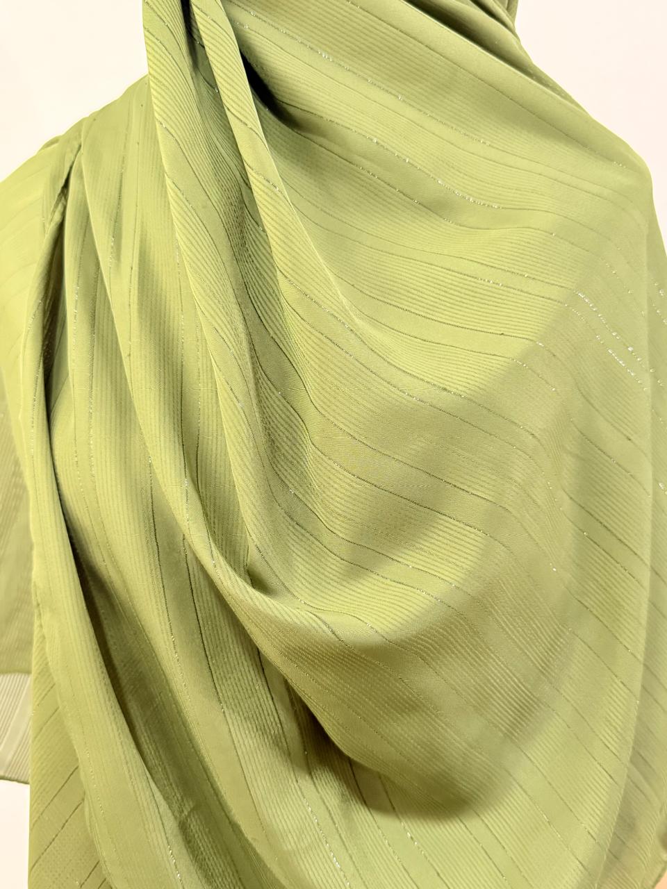 Forest Satin Drape