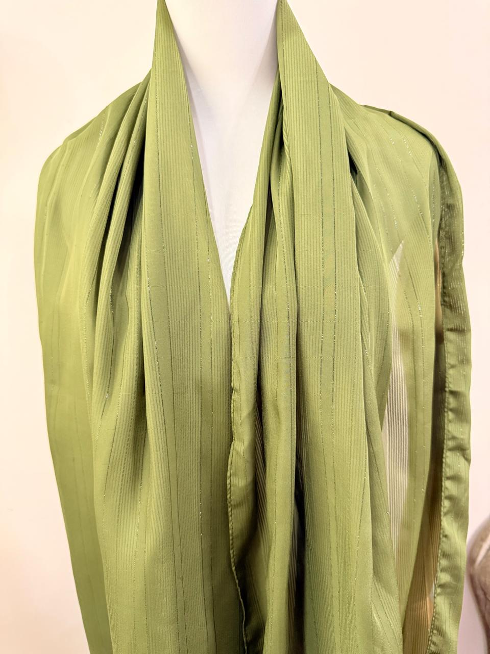 Forest Satin Drape